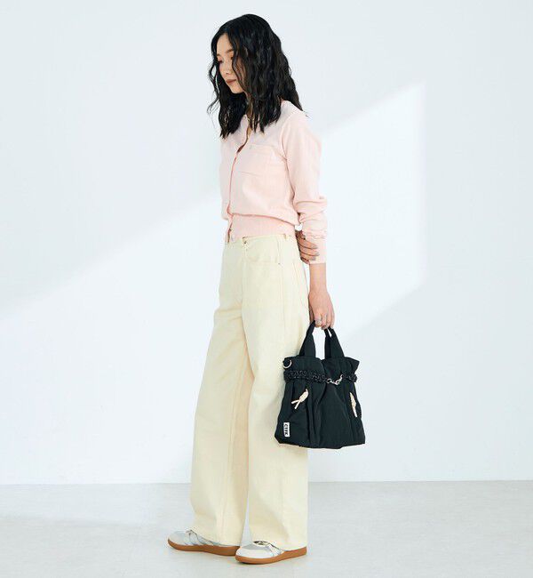 fredy emue「FR刺繍コットン混BASICカーディガン」|カーディガン|