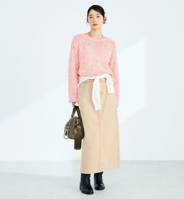 fredy emue「細ベルト付きタイトスカート」|スカート|