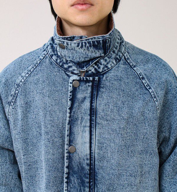 GLOSTER「【ダック地/デニム】衿コール カバーオール」|その他|