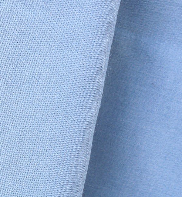 GLOSTER「【ストライプ/無地】レーヨン混 レギュラーカラーシャツ」|シャツ・ブラウス|