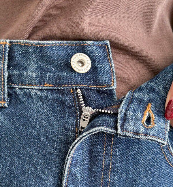 fredy emue「《セットアップ対応》ワイドテーパードデニムパンツ」|デニム|