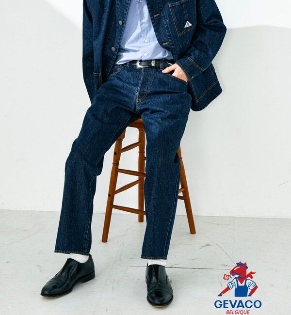 GLOSTER「【GEVACO/ゲバコ】12ozストレートデニムパンツ」|デニム|インディゴブルー