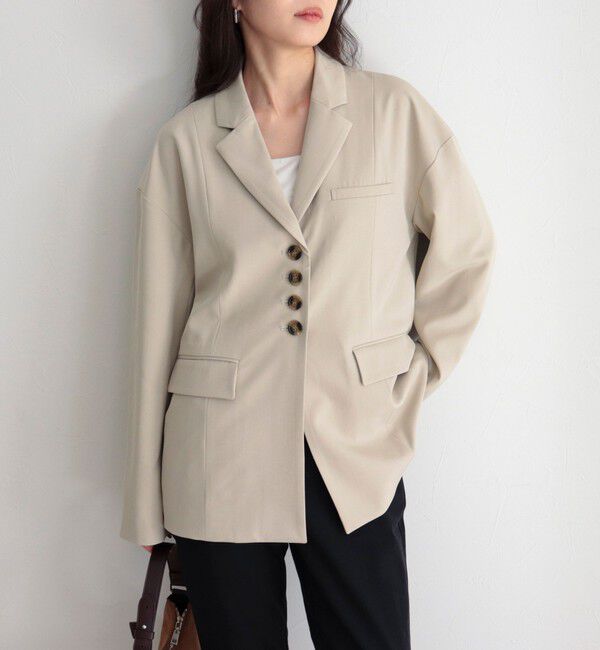 fredy emue「シングルオーバーテーラードジャケット」|テーラードジャケット|