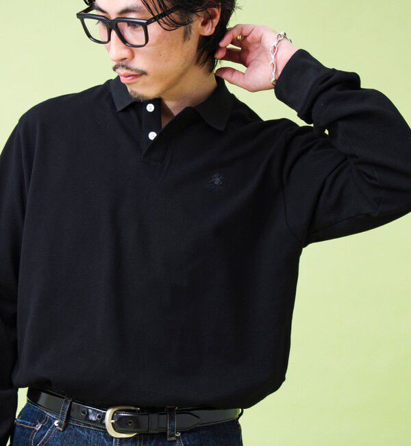 GLOSTER「【GEVACO/ゲバコ】ロングスリーブ ポロシャツ」|ポロシャツ|