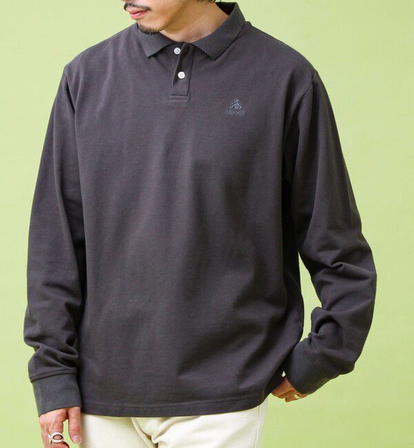 GLOSTER「【GEVACO/ゲバコ】ロングスリーブ ポロシャツ」|ポロシャツ|