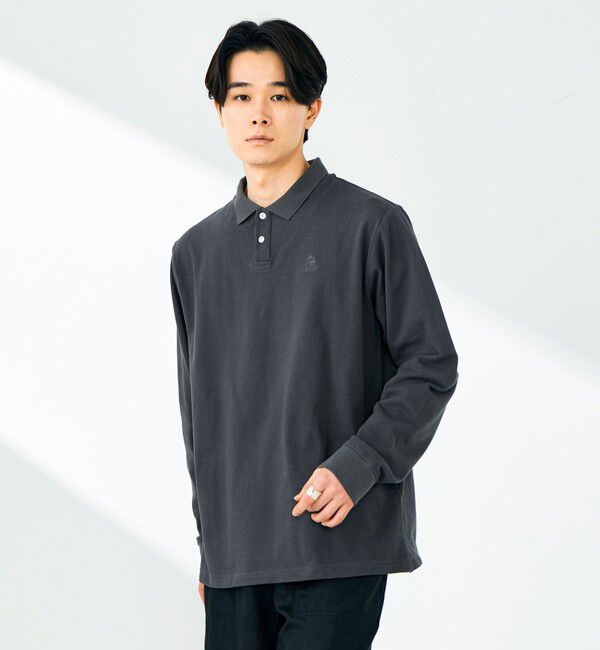 GLOSTER「【GEVACO/ゲバコ】ロングスリーブ ポロシャツ」|ポロシャツ|