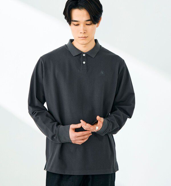 GLOSTER「【GEVACO/ゲバコ】ロングスリーブ ポロシャツ」|ポロシャツ|
