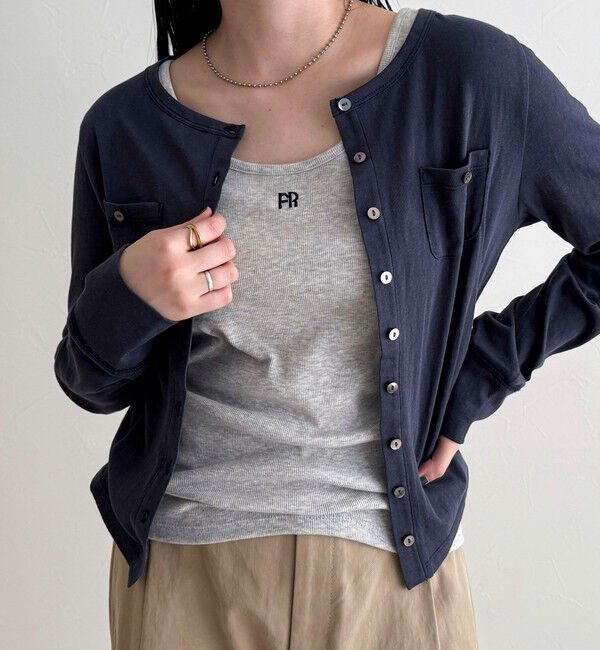 fredy emue「FR刺繍タンクトップ」|タンクトップ|