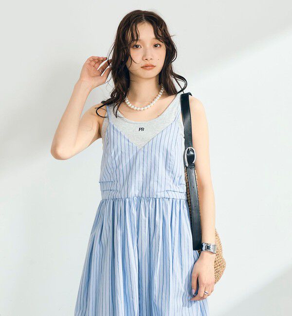 fredy emue「FR刺繍タンクトップ」|タンクトップ|