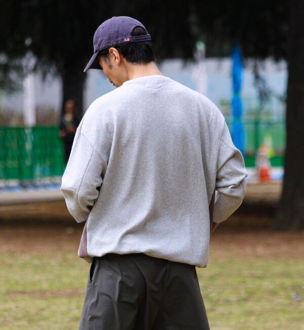 GLOSTER「【一枚でサマになる】ブークレ配色ラインプルオーバー」|Tシャツ・カットソー|