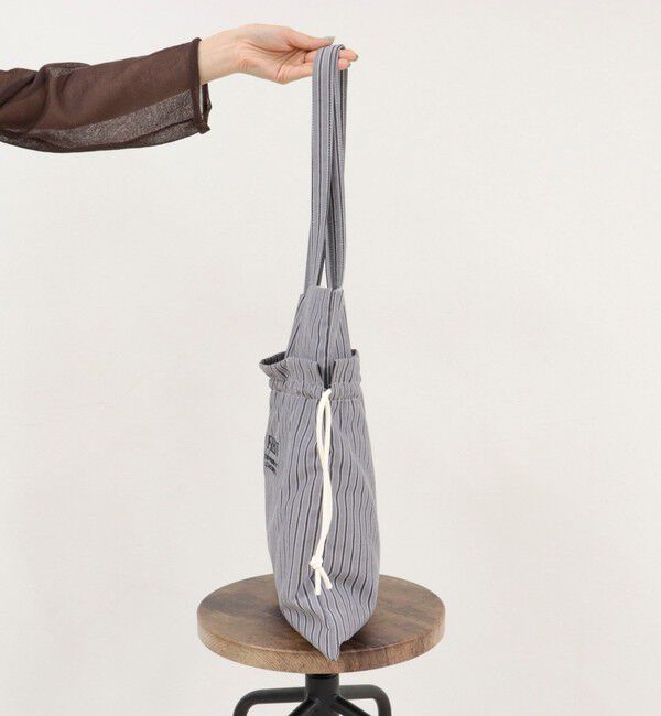 fredy emue「アウトポケットストライプロゴトートバッグ」|トートバッグ|