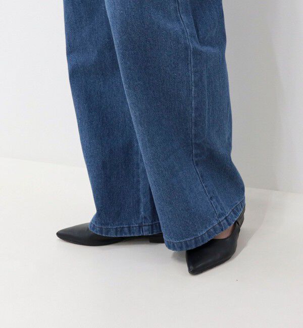 fredy emue「フリルデニムサロペット」|オールインワン|