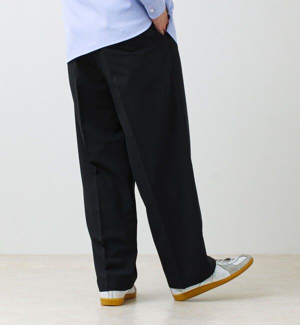 GLOSTER「【セットアップ着用可能】ドライポリワイドパンツ」|チノ|