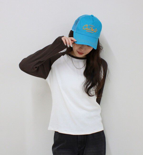 fredy emue「【CASSELINI/キャセリーニ】刺しゅうメッシュキャップ」|キャップ・キャスケット|