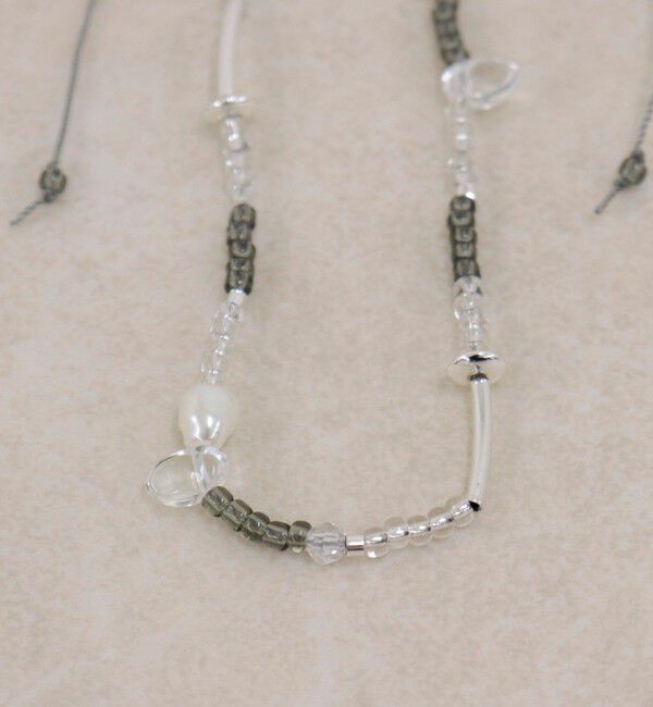 fredy emue「ストリングアジャストビーズチョーカー」|ネックレス|