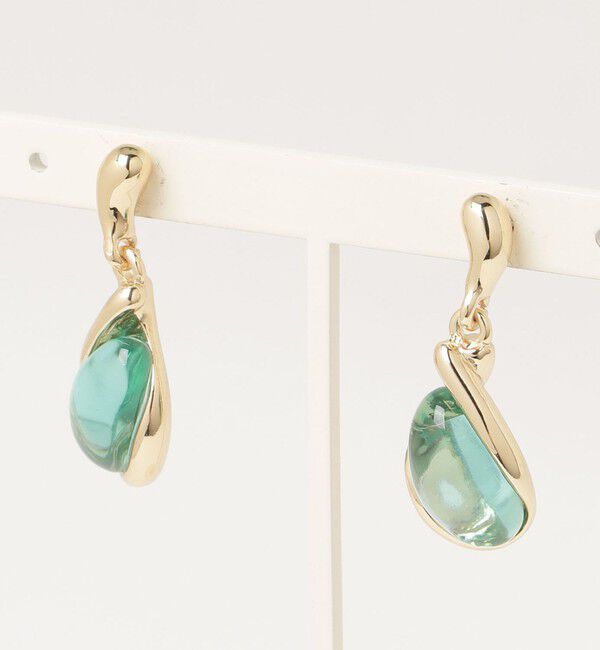 fredy emue「クリアドロップスイングピアス」|ピアス|