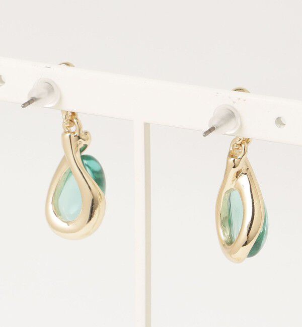 fredy emue「クリアドロップスイングピアス」|ピアス|