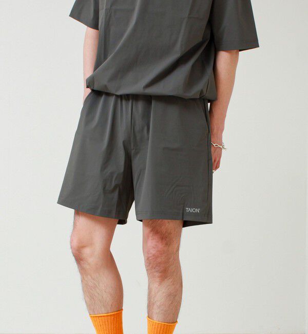 GLOSTER「【GLOSTER&times;TAION】機能素材 ワンマイルセットアップ（Tシャツ＋ショーツ）」|Tシャツ・カットソー|