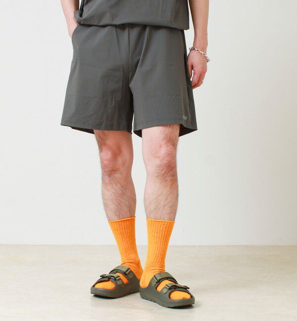 GLOSTER「【GLOSTER&times;TAION】機能素材 ワンマイルセットアップ（Tシャツ＋ショーツ）」|Tシャツ・カットソー|