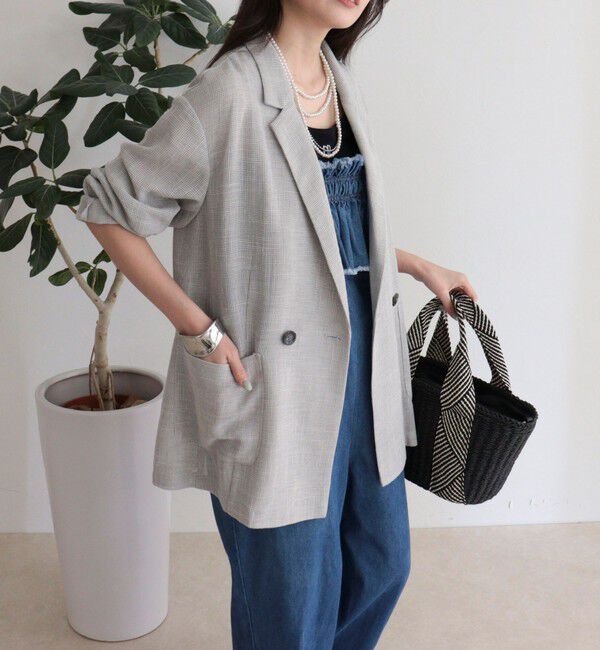 fredy emue「カラミテーラードジャケット」|テーラードジャケット|