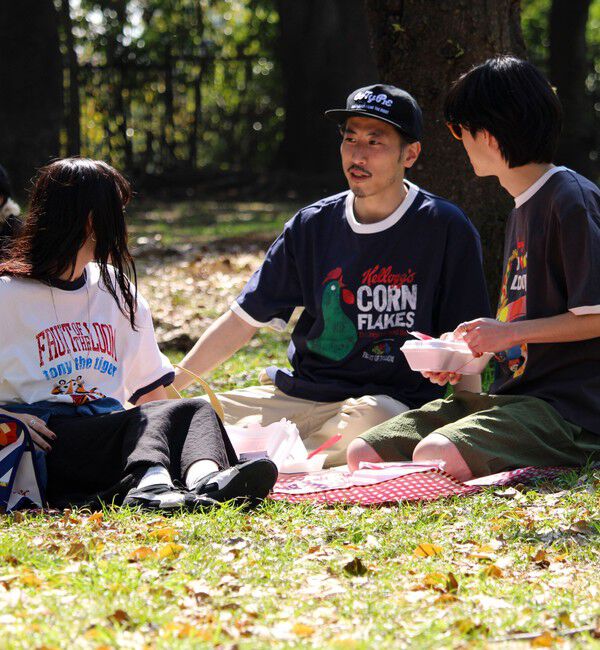 GLOSTER「【FTL &times; KELLOGGS】RINGER T-SHIRT」|Tシャツ・カットソー|