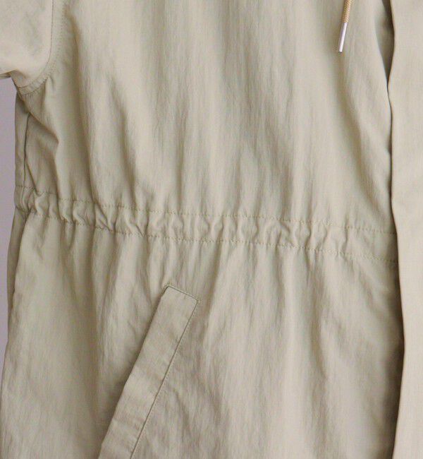 fredy emue「ナイロンミディ丈フードブルゾン」|ブルゾン・スタジャン|