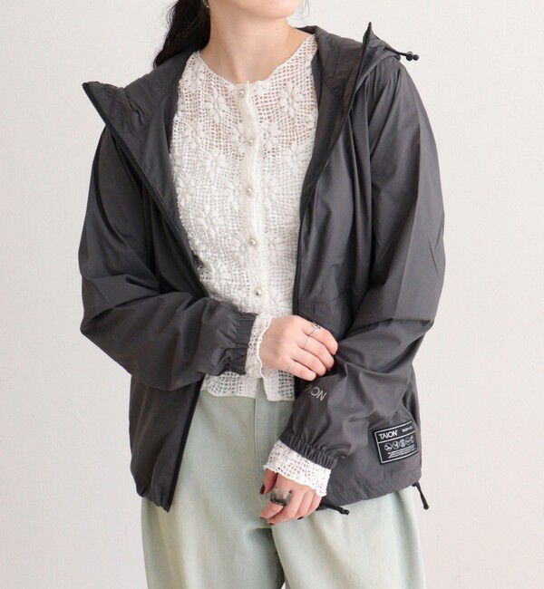fredy emue「【TAION/タイオン】BASIC SPORTS W-ZIP LIGHT PK」|ブルゾン・スタジャン|チャコールグレー