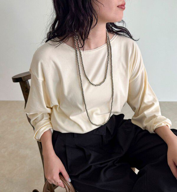 fredy emue「【人気の為、再販売！】パール/メタルマルチロングネックレス」|ネックレス|