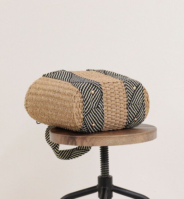 fredy emue「ラメテープハンドルカゴバッグ」|かごバッグ|