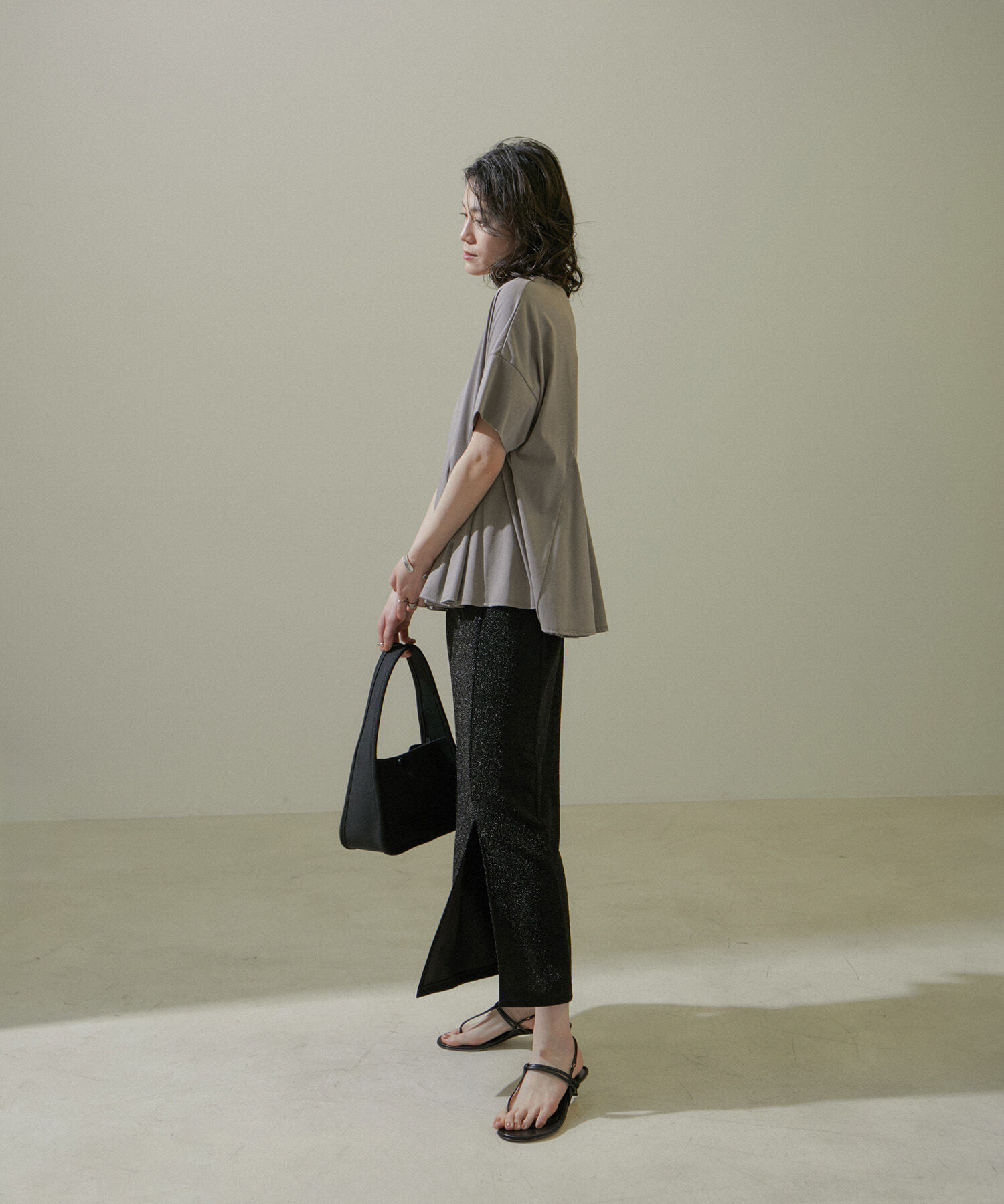 SALON adam et rope'「【BRENTELLA（ブレンテッラ）】Wストラップトングサンダル」|サンダル|