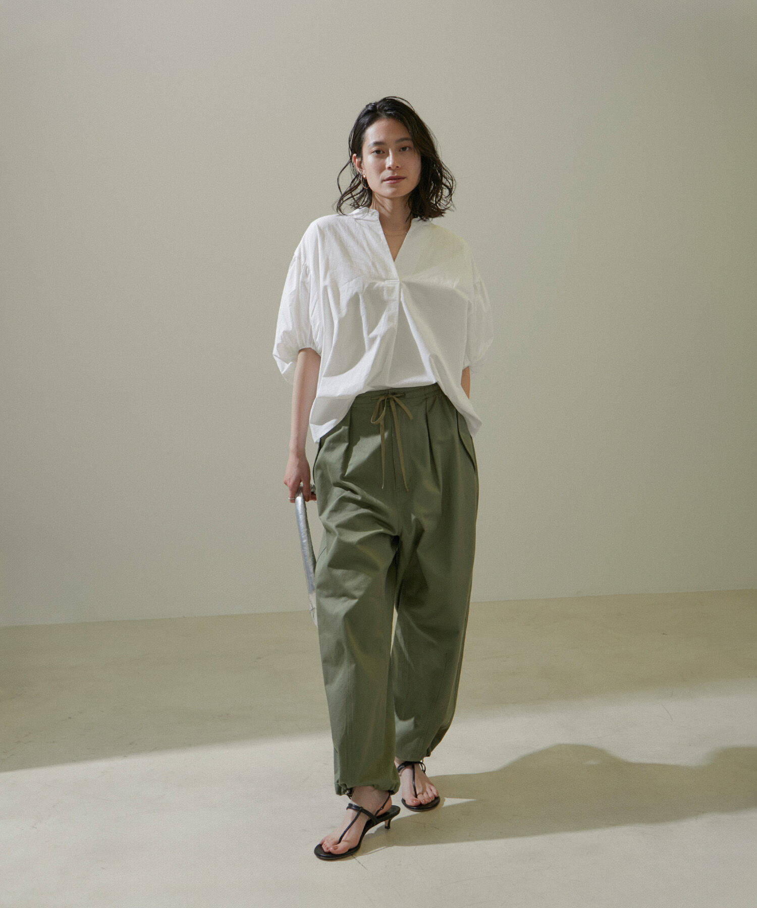 SALON adam et rope'「【BRENTELLA（ブレンテッラ）】Wストラップトングサンダル」|サンダル|