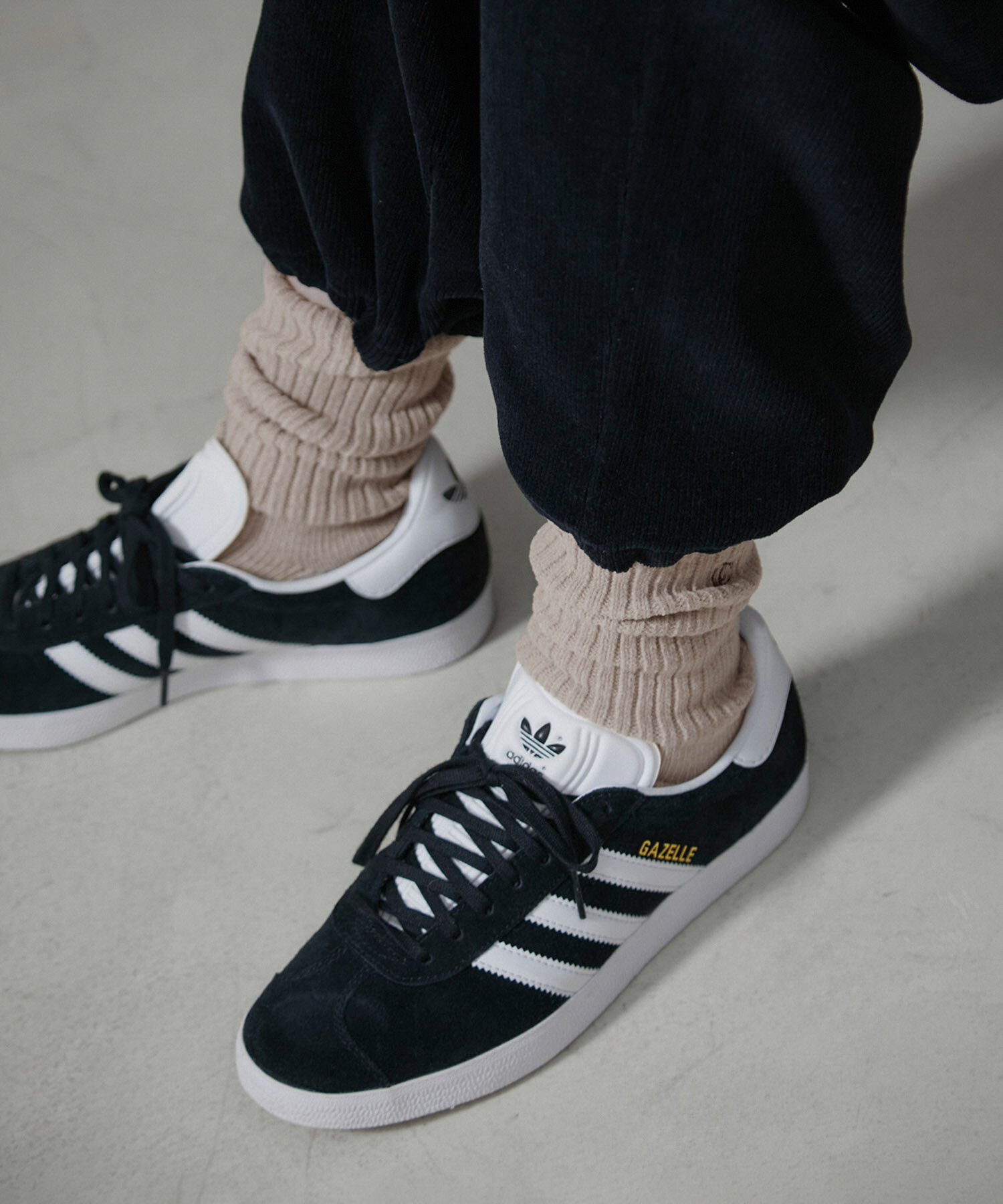 SALON adam et rope'「リブソックス-CreamyCotton /クリーミーコットン-」|ソックス|