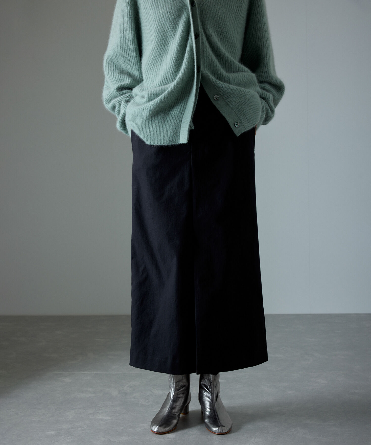 SALON adam et rope'「ハイウエストナロースタイルアップスカート」|スカート|