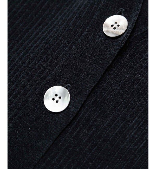 SALON adam et rope'「Vネックカーディガン-CreamyCotton /クリーミーコットン-」|カーディガン|