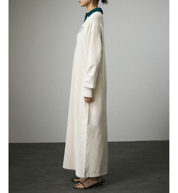 SALON adam et rope'「ポロワンピース-CreamyCotton /クリーミーコットン-」|ワンピース|