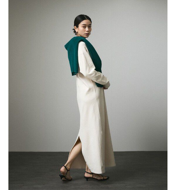 SALON adam et rope'「ポロワンピース-CreamyCotton /クリーミーコットン-」|ワンピース|