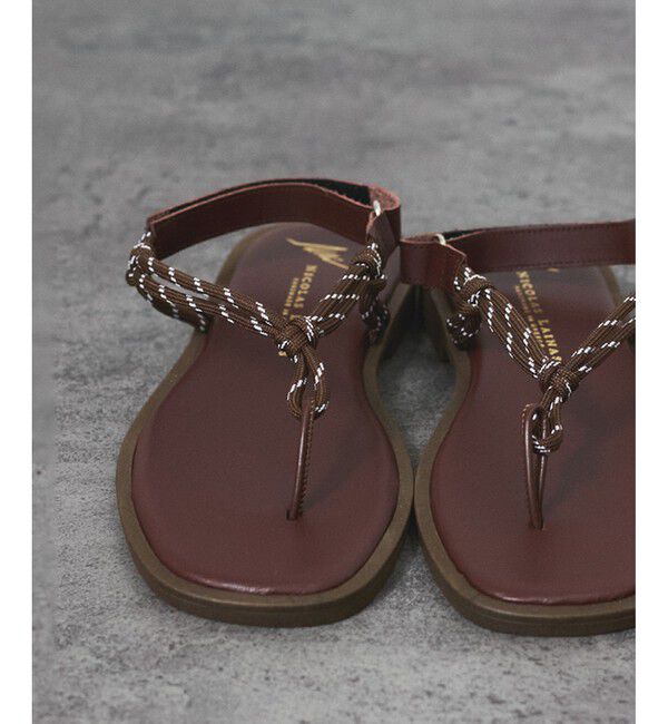 SALON adam et rope'「【NICOLAS LAINAS（ニコラスライナス）】サンダル」|サンダル|