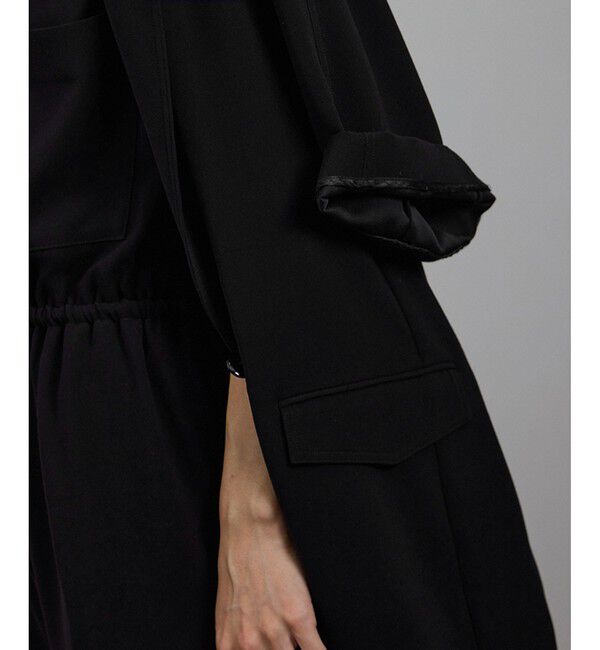 SALON adam et rope'「バックサテンハーフスリーブジャケット［セットアップ対応・今から秋まで］」|テーラードジャケット|