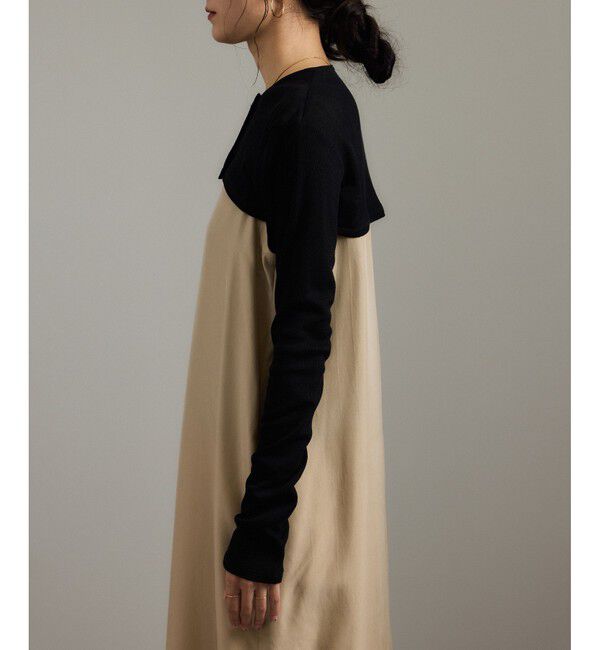 SALON adam et rope'「nu=layerショート丈カーディガン」|カーディガン|