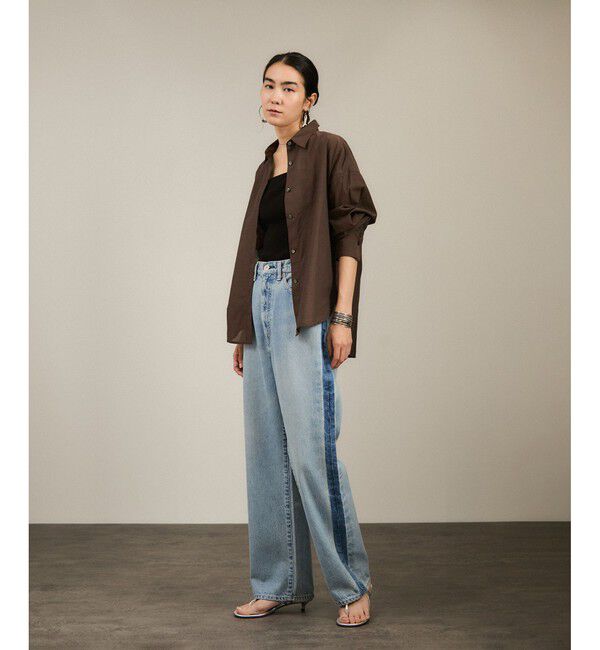 SALON adam et rope'「Shuttlenotesワッシャーローンウォッシュドシャツ」|シャツ・ブラウス|