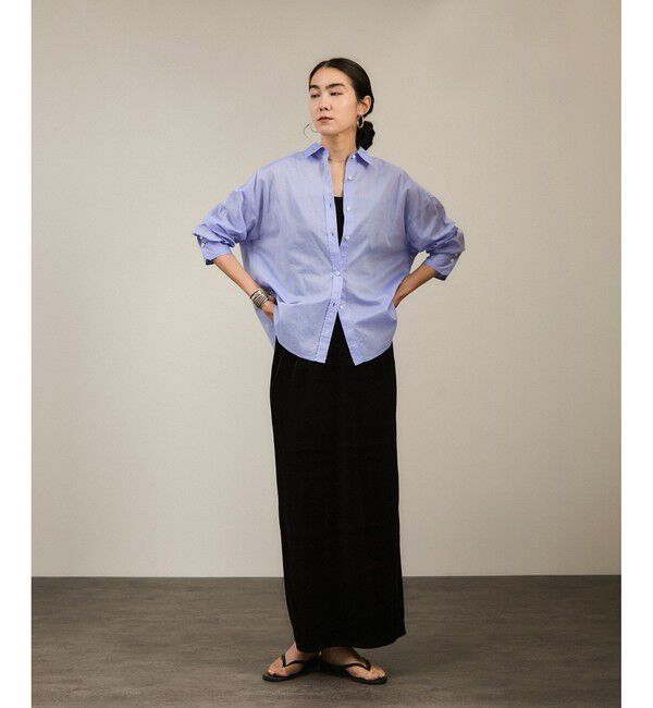 SALON adam et rope'「Shuttlenotesワッシャーローンウォッシュドシャツ」|シャツ・ブラウス|