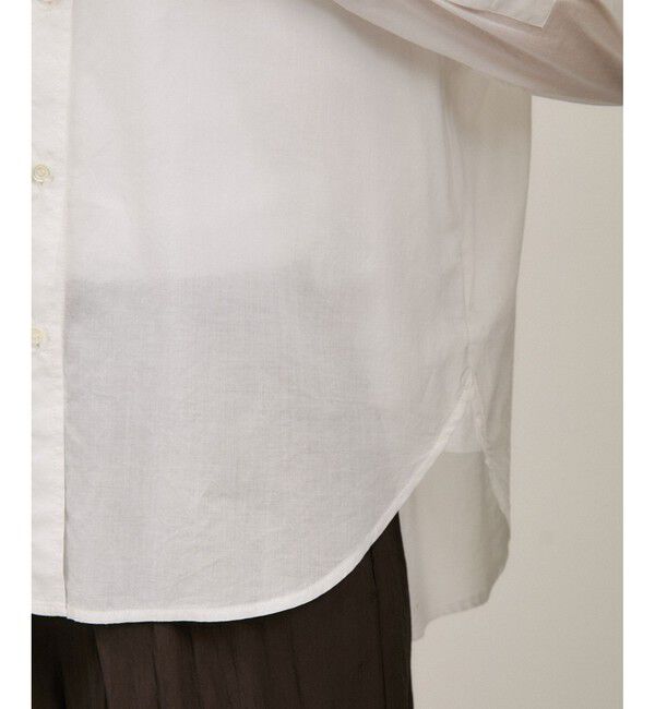 SALON adam et rope'「Shuttlenotesワッシャーローンウォッシュドシャツ」|シャツ・ブラウス|