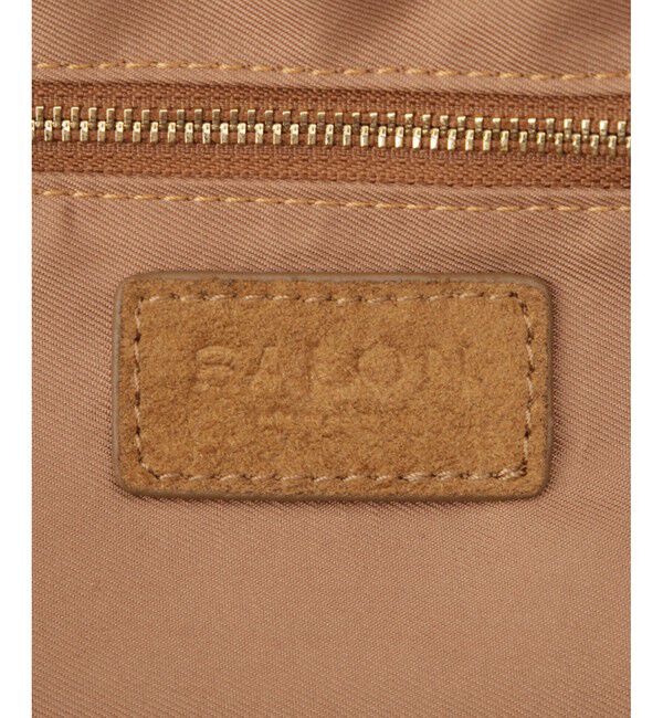 SALON adam et rope'「【WEB限定】スウェードソフトミドルボストン」|ボストンバッグ|