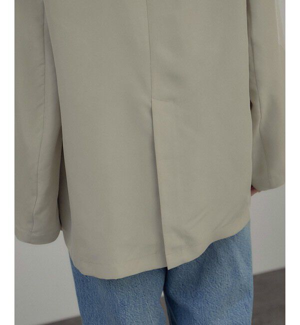 SALON adam et rope'「[26SS]GENTLE SILK ジャケット / セットアップ対応・洗える」|テーラードジャケット|