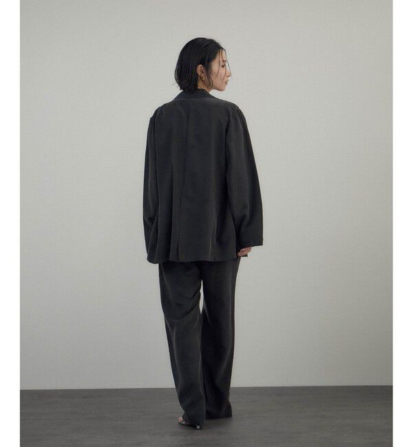 SALON adam et rope'「[26SS]GENTLE SILK ジャケット / セットアップ対応・洗える」|テーラードジャケット|