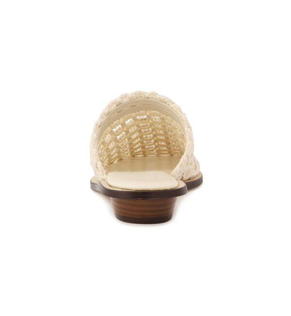 SALON adam et rope'「【W S（ドゥーブル）】メッシュミュール」|サンダル|