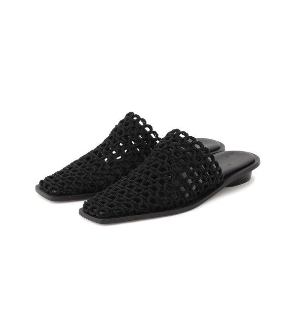 SALON adam et rope'「【W S（ドゥーブル）】メッシュミュール」|サンダル|