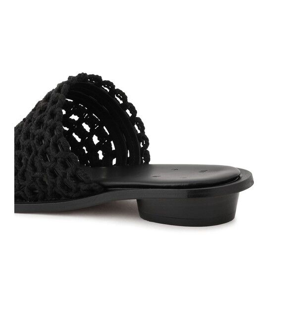 SALON adam et rope'「【W S（ドゥーブル）】メッシュミュール」|サンダル|