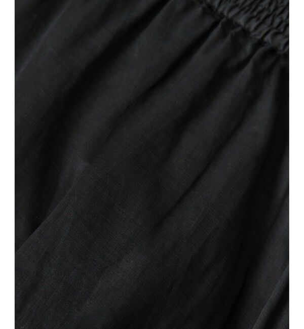 SALON adam et rope'「【WEB限定】コットンオーガンジーギャザースカート / イージーケア」|スカート|