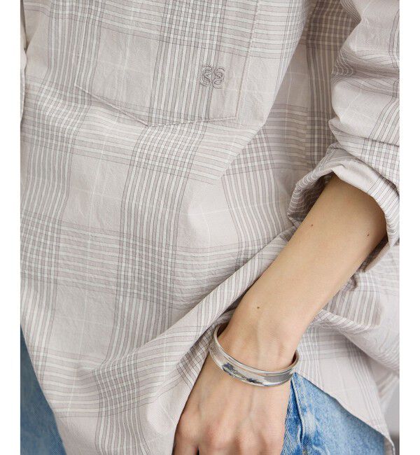 SALON adam et rope'「エンザイムコットンオープンカラーシャツ / FABRICA」|シャツ・ブラウス|